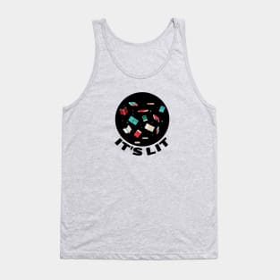 It's Lit | Books Pun Tank Top